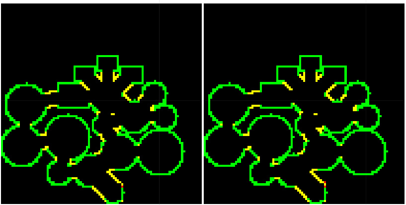 Procedural Space Zoo Generation: Gap Fill and Spur Reduction