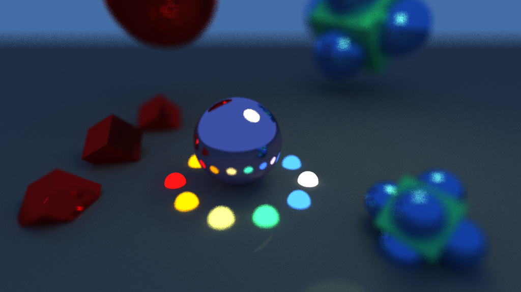 CPU Path Tracer DoF