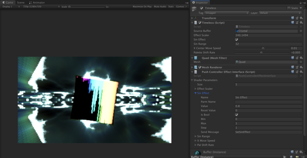 PushVFX Internal Shader Effect Config Example