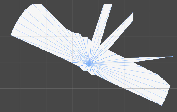 Shadows: Linecasts to Mesh